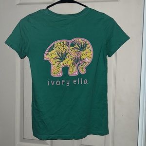 Ivory Ella green tee